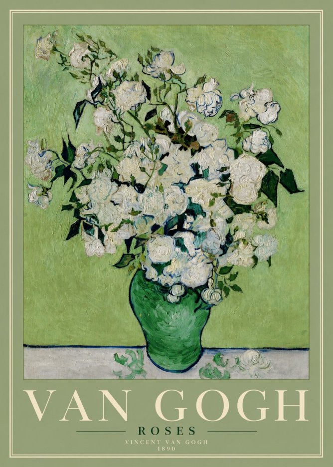 Van Gogh Roses I No4 - Poszter
