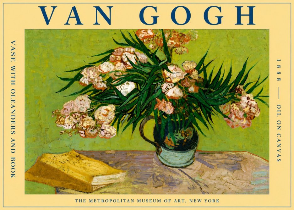 Van Gogh Oleanders No6 - Poszter
