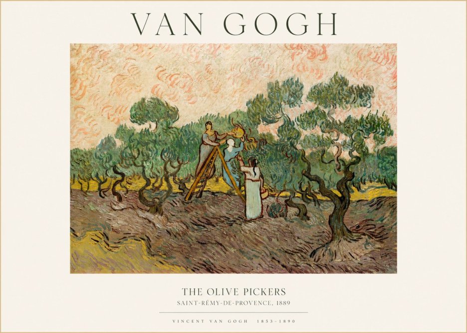 Van Gogh The Olive Pickers I No1 - Poszter