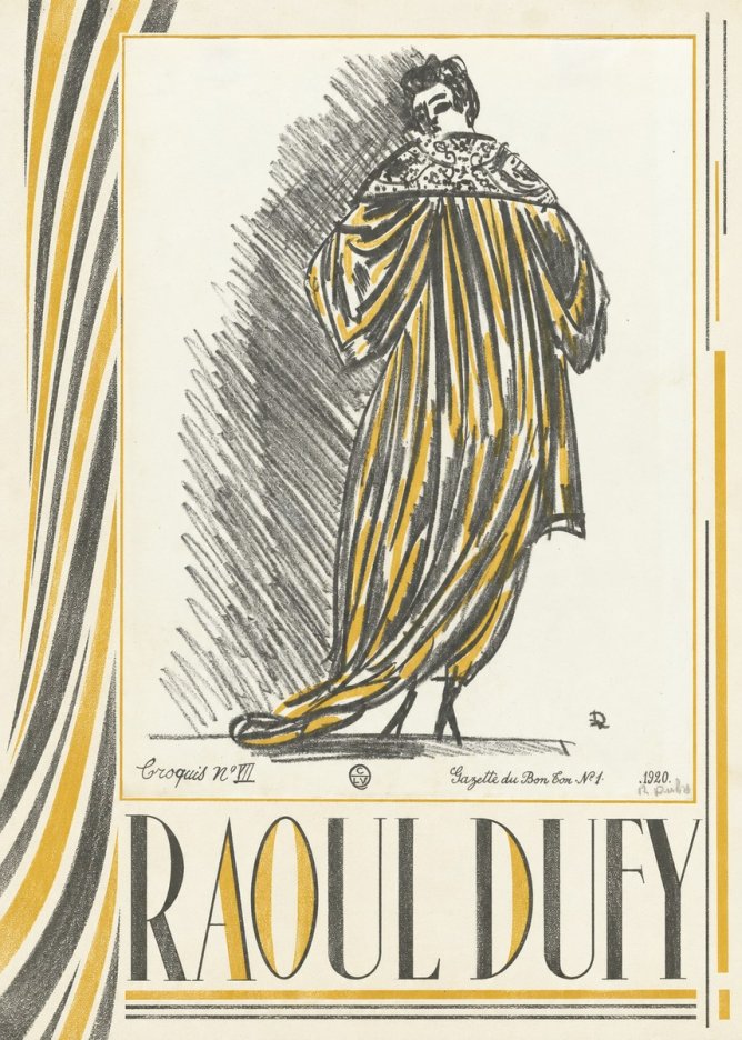 Raoul Dufy Croquis N°vii No2 - Poszter