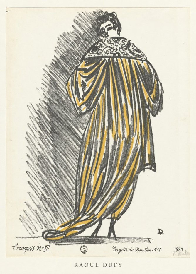 Raoul Dufy Croquis N°vii No6 - Poszter