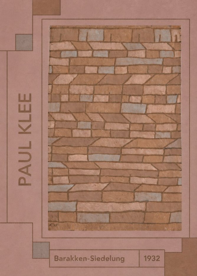 Paul Klee Barakken-siedelung No2 - Poszter