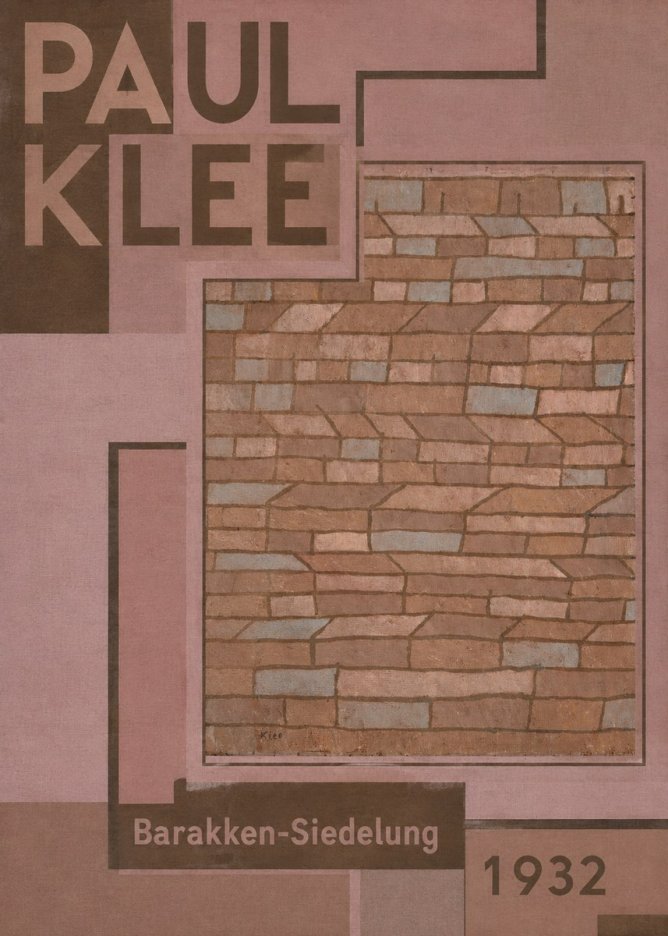 Paul Klee Barakken-siedelung No5 - Poszter