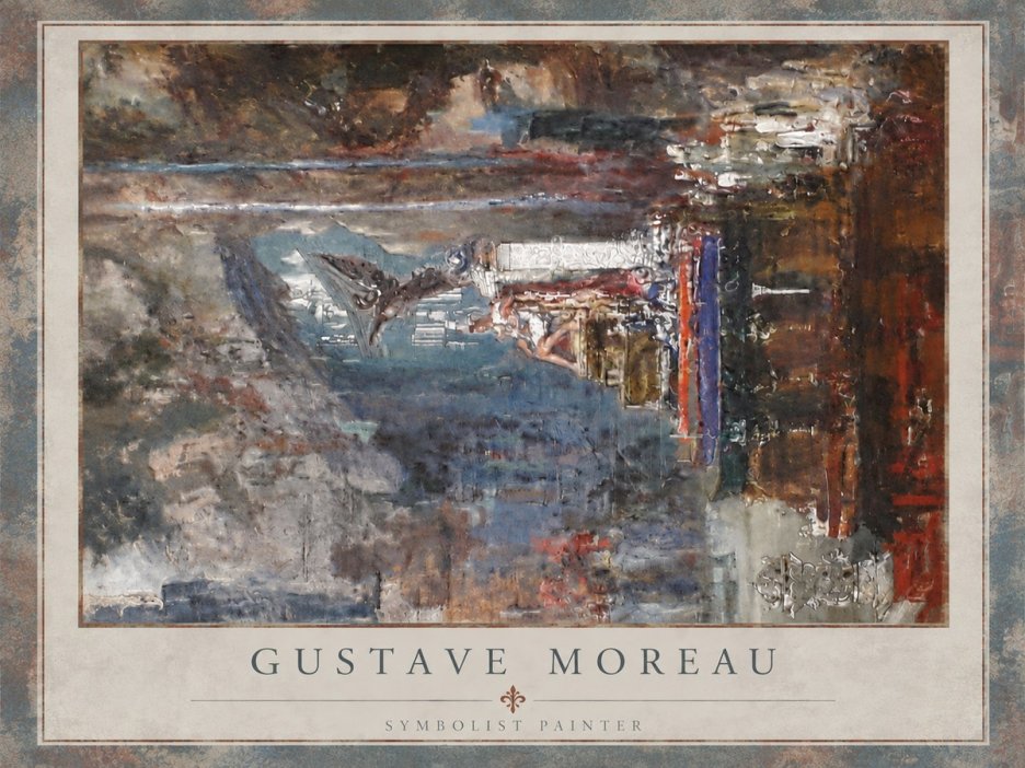Gustave Moreau Visionary Composition No3 - Poszter