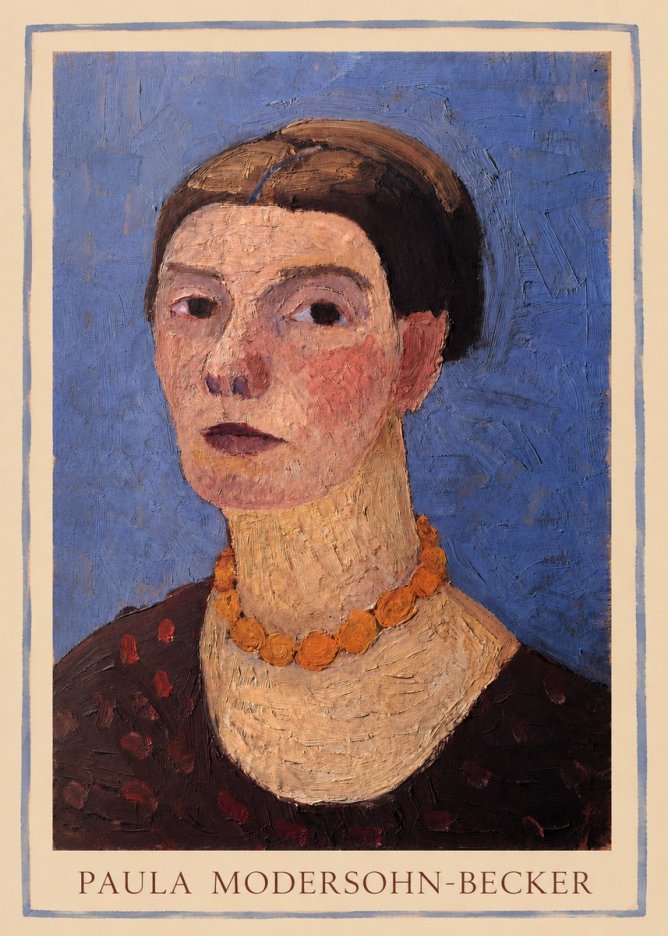 Paula Modersohn-Becker Self-portrait No1 - Poszter
