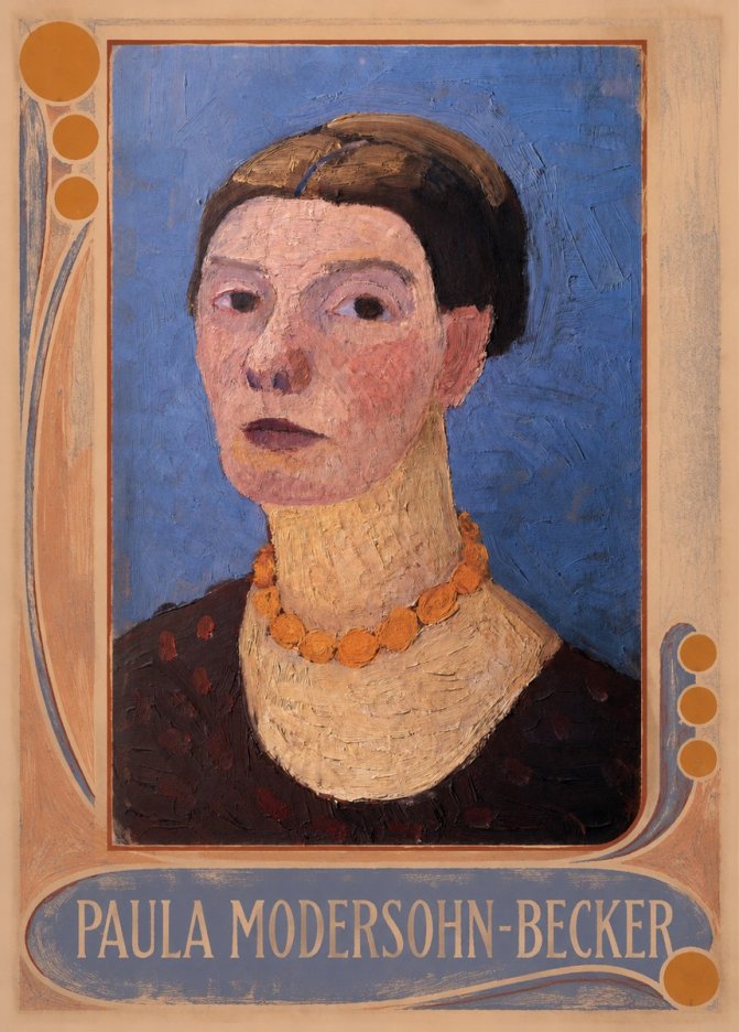 Paula Modersohn-Becker Self-portrait No3 - Poszter