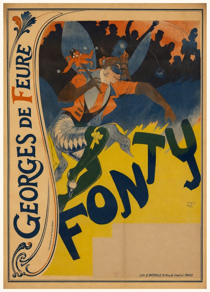 Georges de Feure Gonty No2 - Poszter
