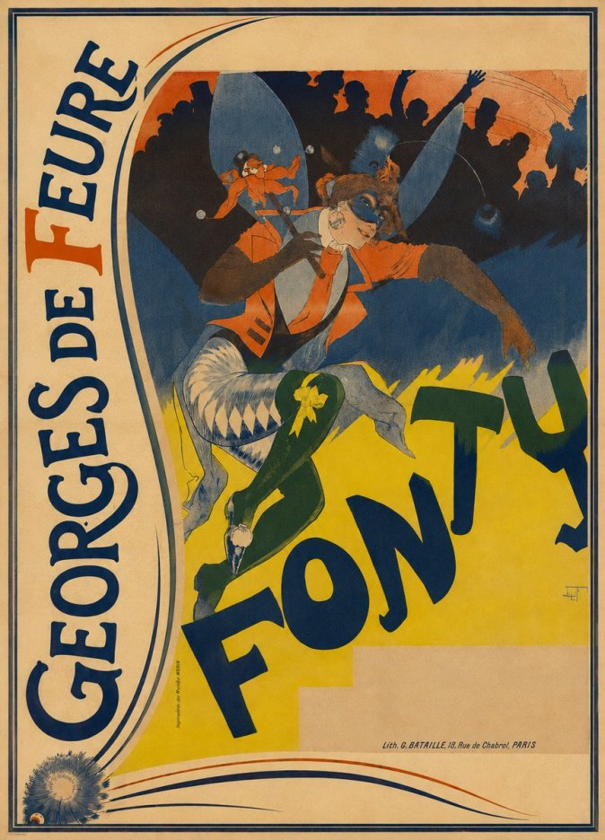 Georges de Feure Gonty No4 - Poszter