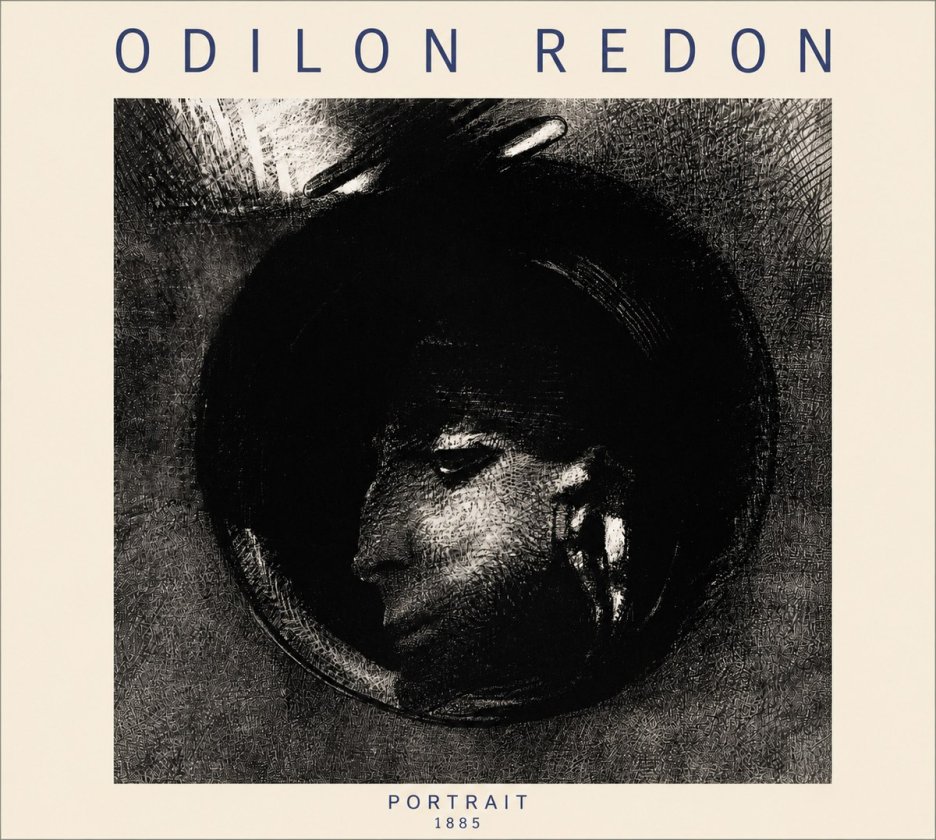 Odilon Redon Portrait No4 - Poszter