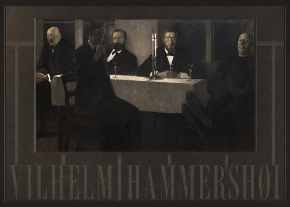 Vilhelm Hammershøi Five Portraits II No4 - Poszter