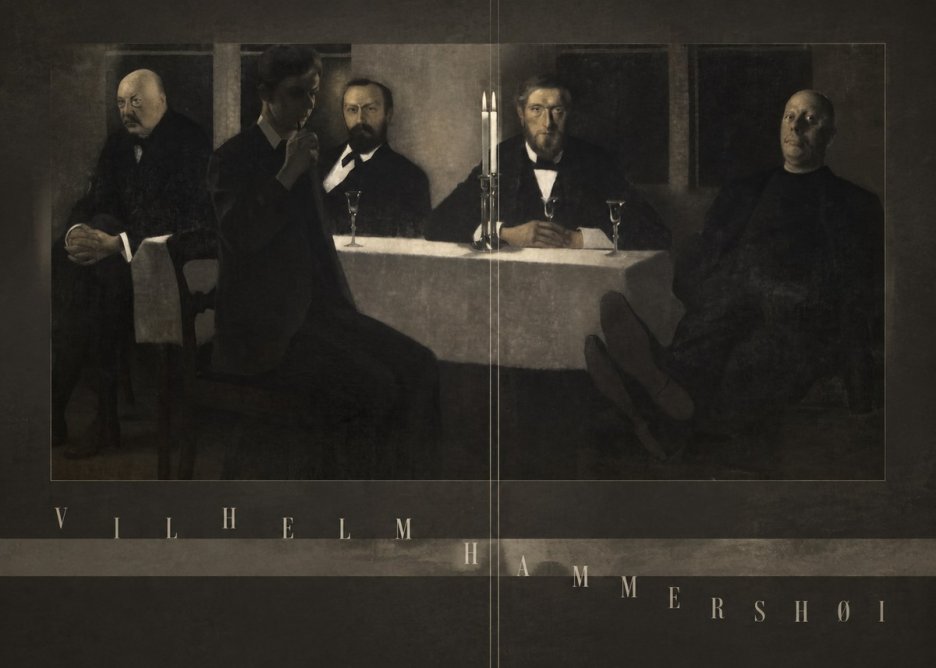 Vilhelm Hammershøi Five Portraits II No6 - Poszter