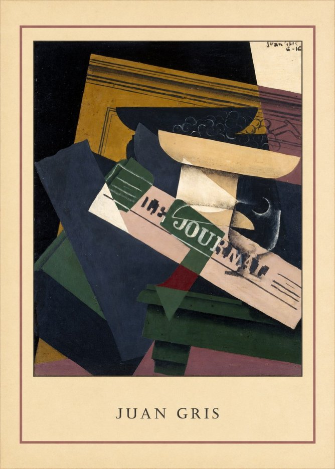 Juan Gris Journal No4 - Poszter