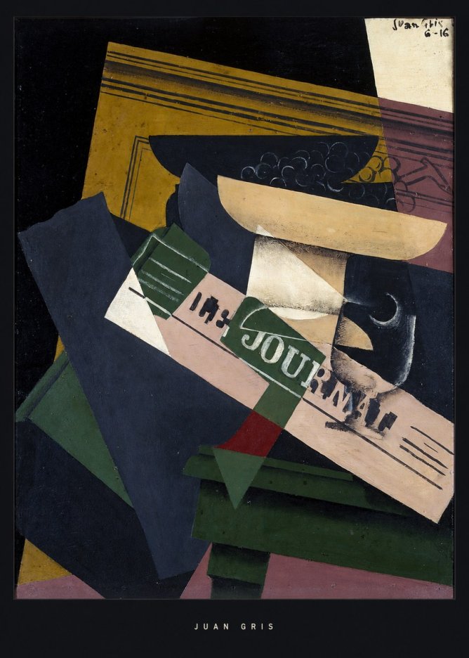 Juan Gris Journal No6 - Poszter