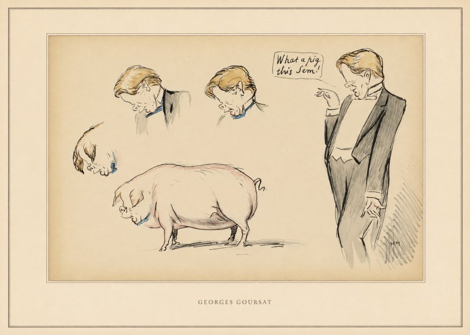 Georges Goursat Georges Goursat I No4 - Poszter