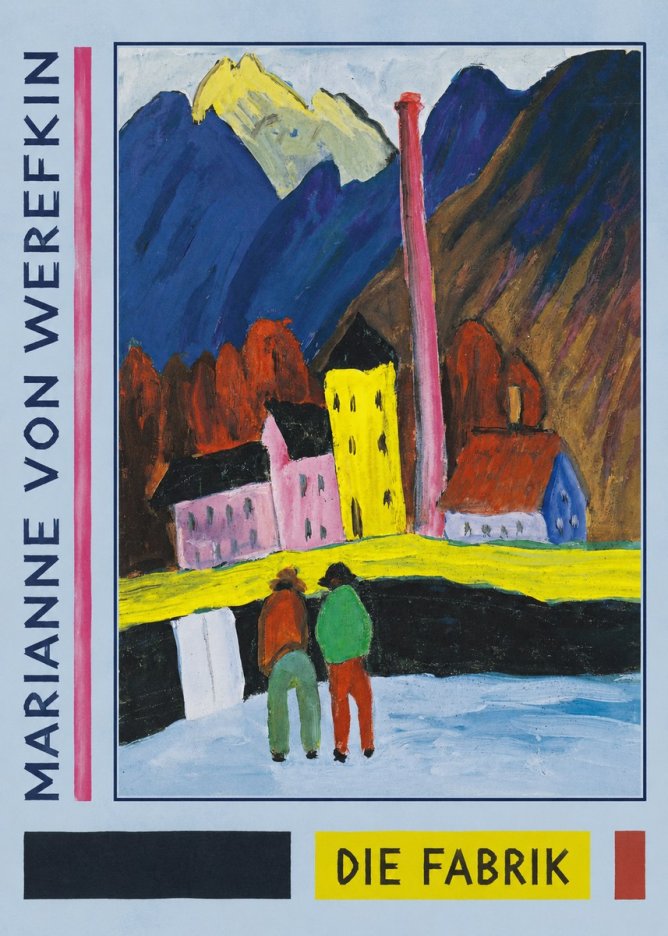 Marianne von Werefkin Die Fabrik No2 - Poszter
