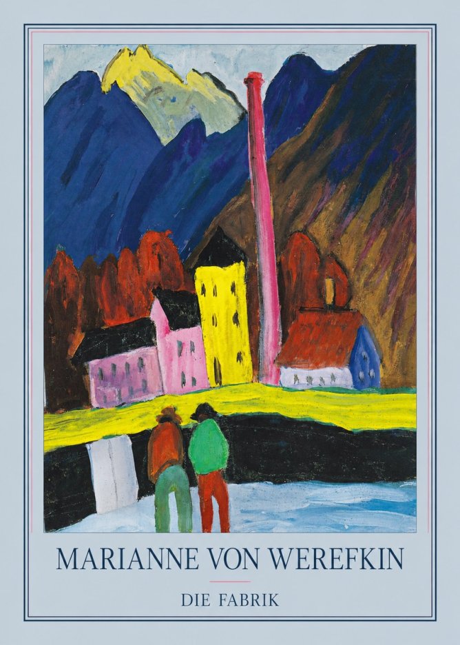Marianne von Werefkin Die Fabrik No3 - Poszter