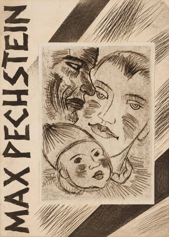 Max Pechstein Fischerfamilie No4 - Poszter