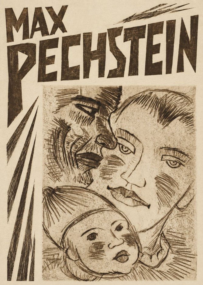 Max Pechstein Fischerfamilie No5 - Poszter