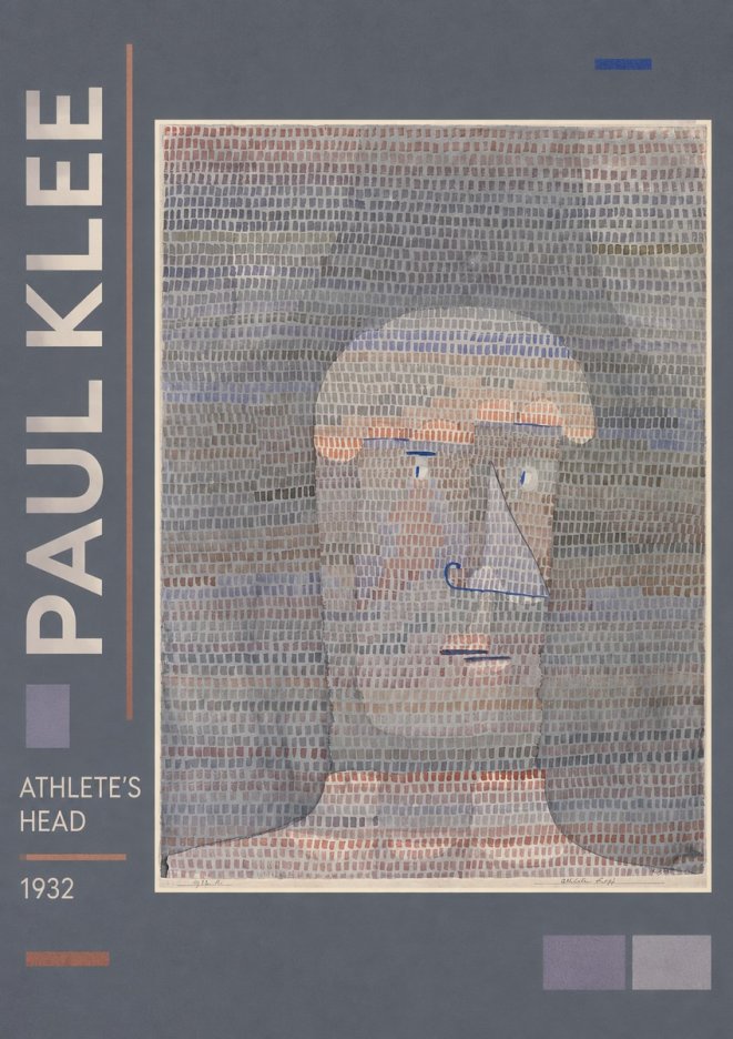 Paul Klee Athlete's Head No2 - Poszter