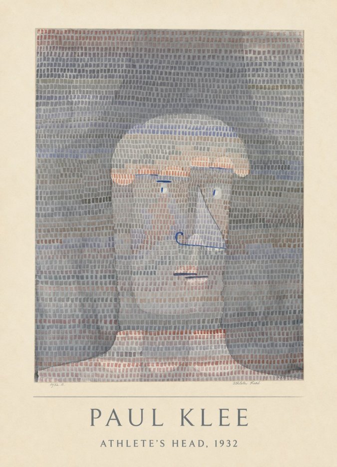 Paul Klee Athlete's Head No3 - Poszter