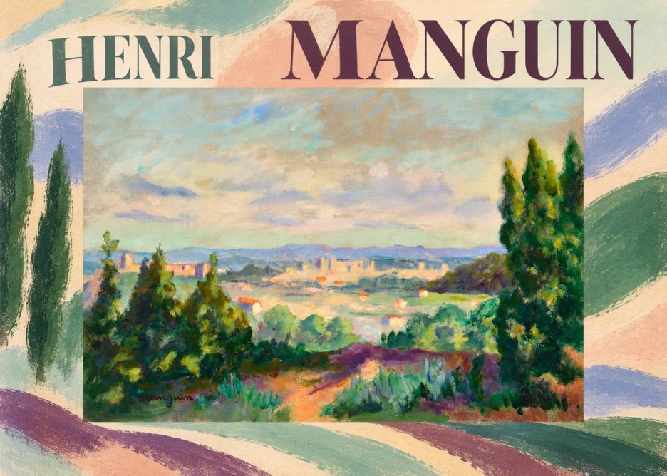 Henri Manguin Mediterranean City View No5 - Poszter