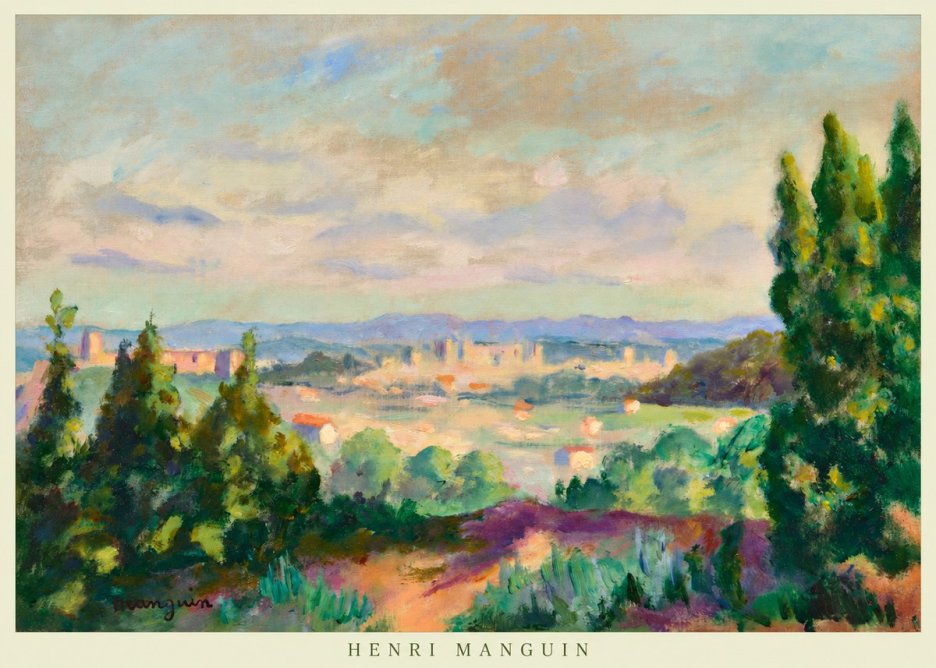 Henri Manguin Mediterranean City View No6 - Poszter