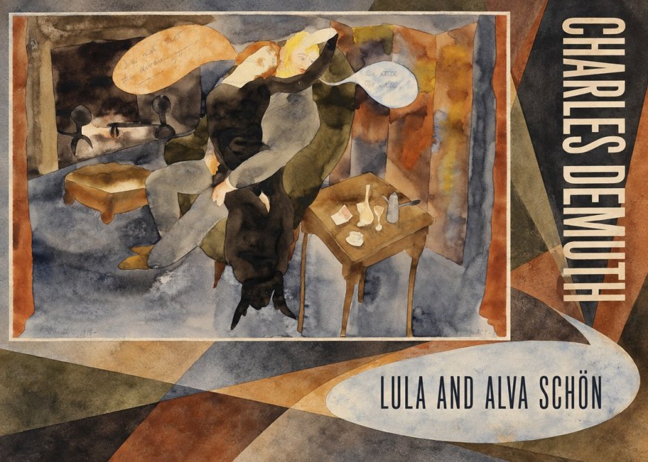Charles Demuth Lula and Alva Schön No4 - Poszter
