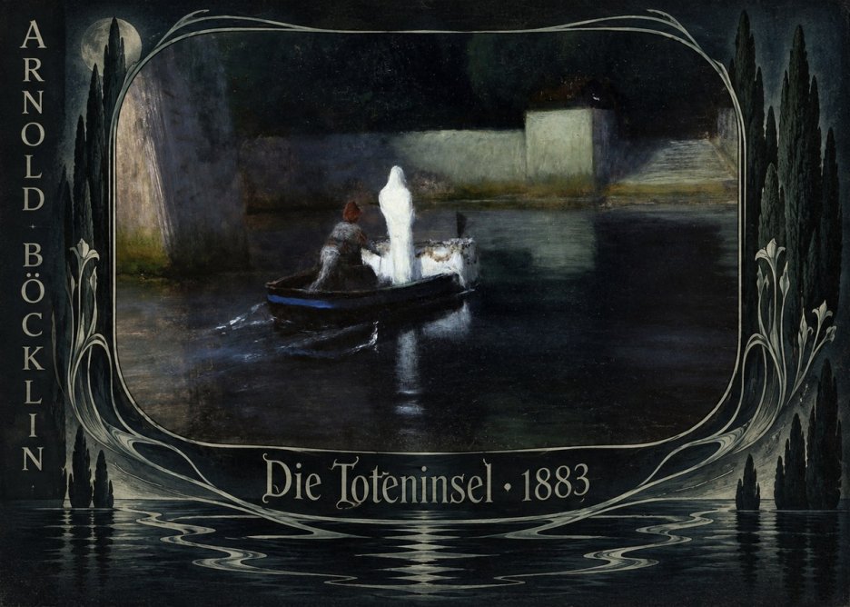 Arnold Böcklin Die Toteninsel III No6 - Poszter