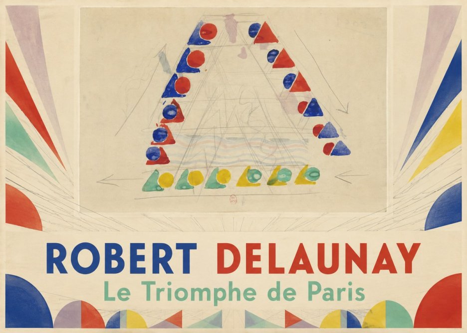 Robert Delaunay Le Triomphe De Paris II No4 - Poszter