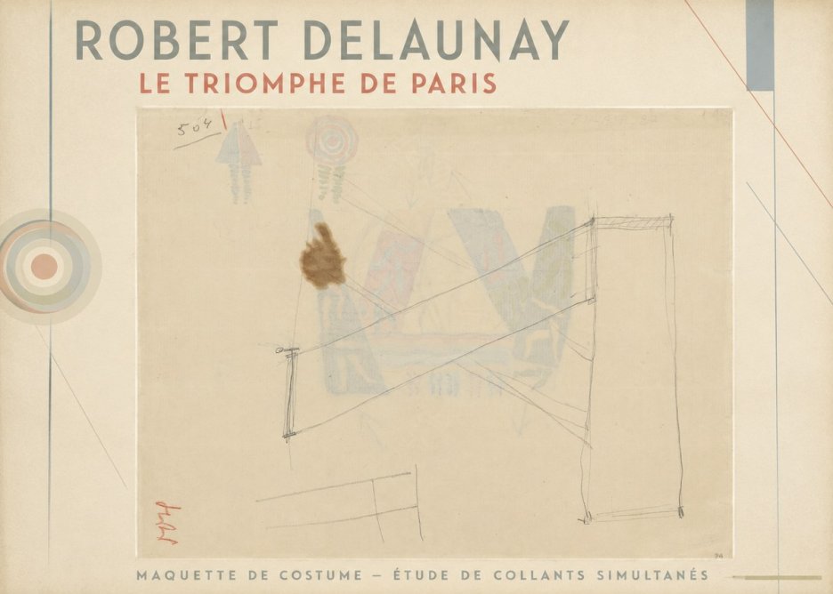 Robert Delaunay Le Triomphe De Paris III No1 - Poszter