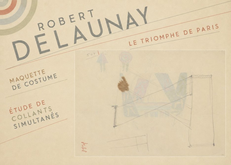 Robert Delaunay Le Triomphe De Paris III No3 - Poszter