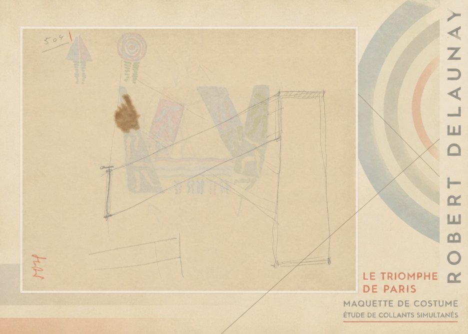 Robert Delaunay Le Triomphe De Paris III No5 - Poszter