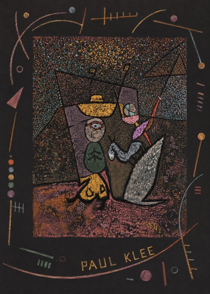 Paul Klee Man, Beast and Plant No4 - Poszter