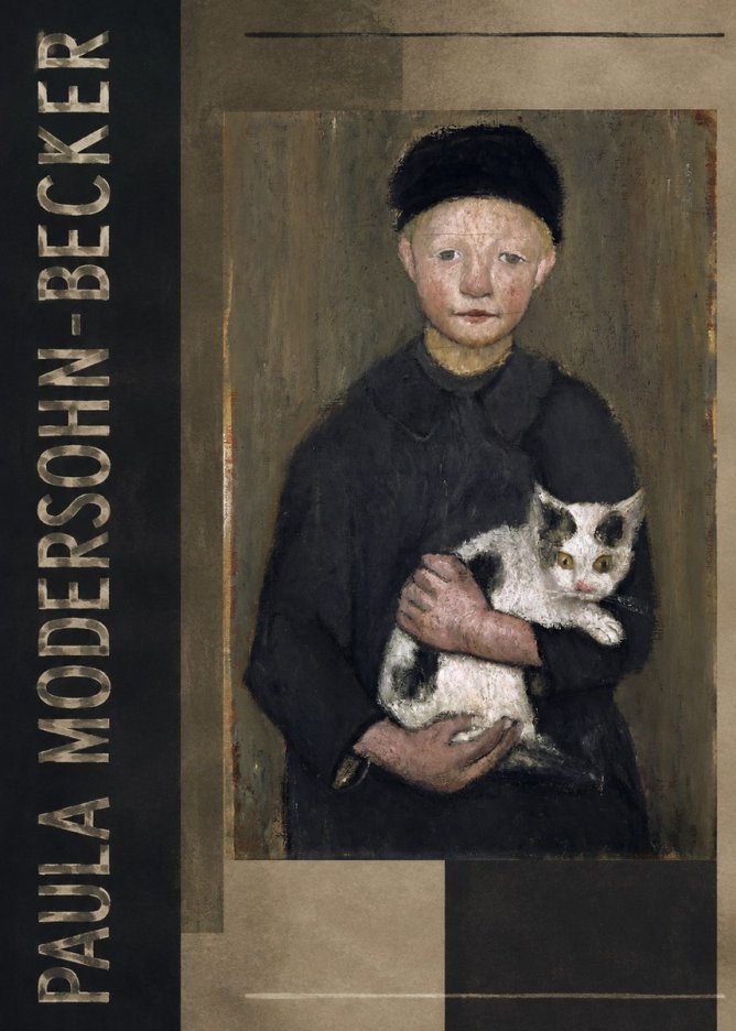 Paula Modersohn-Becker Girl with Cat No2 - Poszter