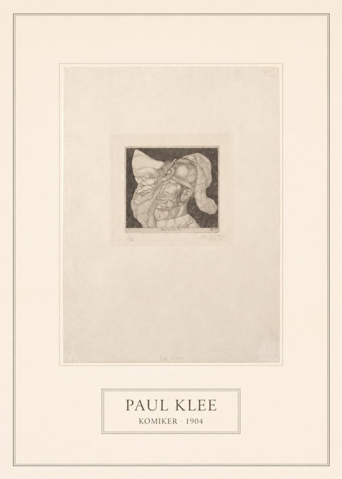 Paul Klee Komiker No5 - Poszter
