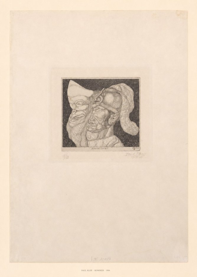Paul Klee Komiker No6 - Poszter