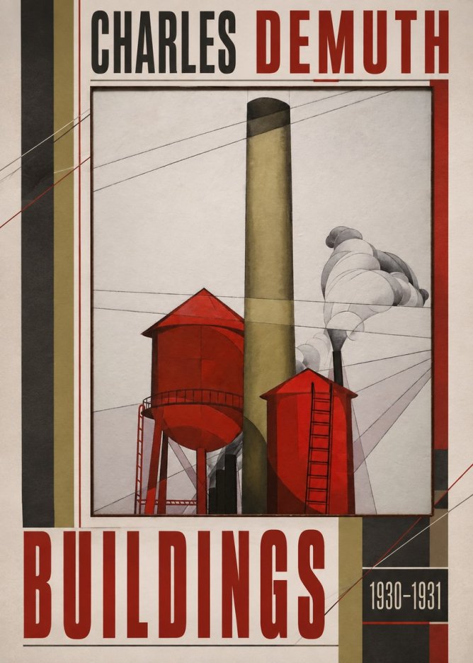 Charles Demuth Buildings No2 - Poszter