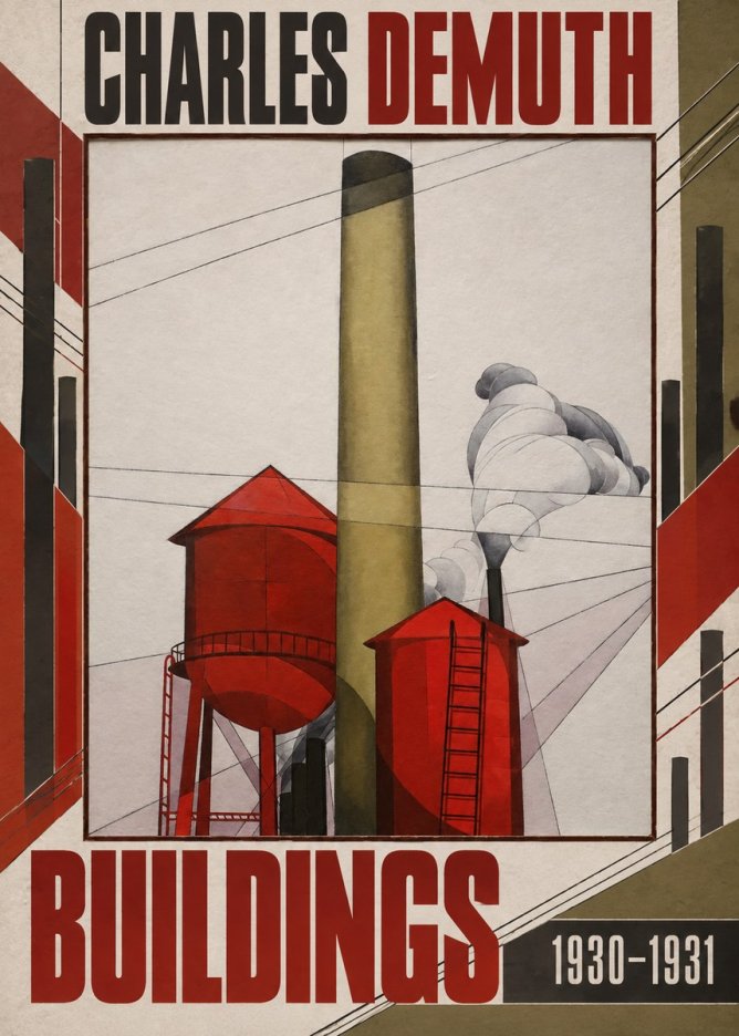Charles Demuth Buildings No4 - Poszter