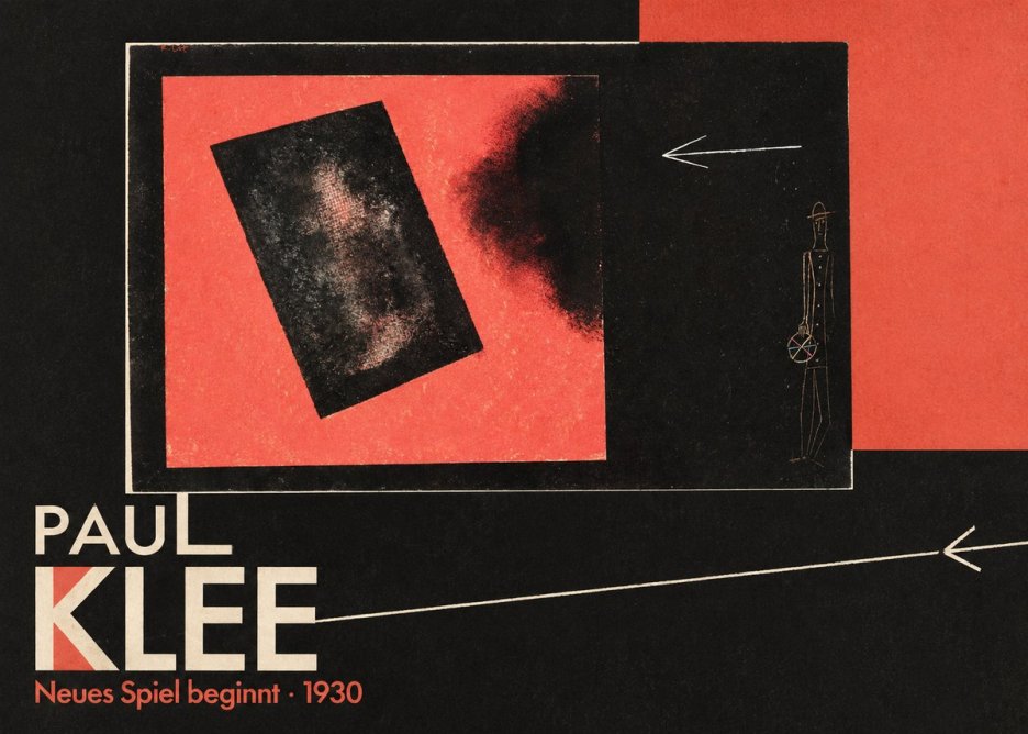 Paul Klee Neues Spiel Beginnt No6 - Poszter