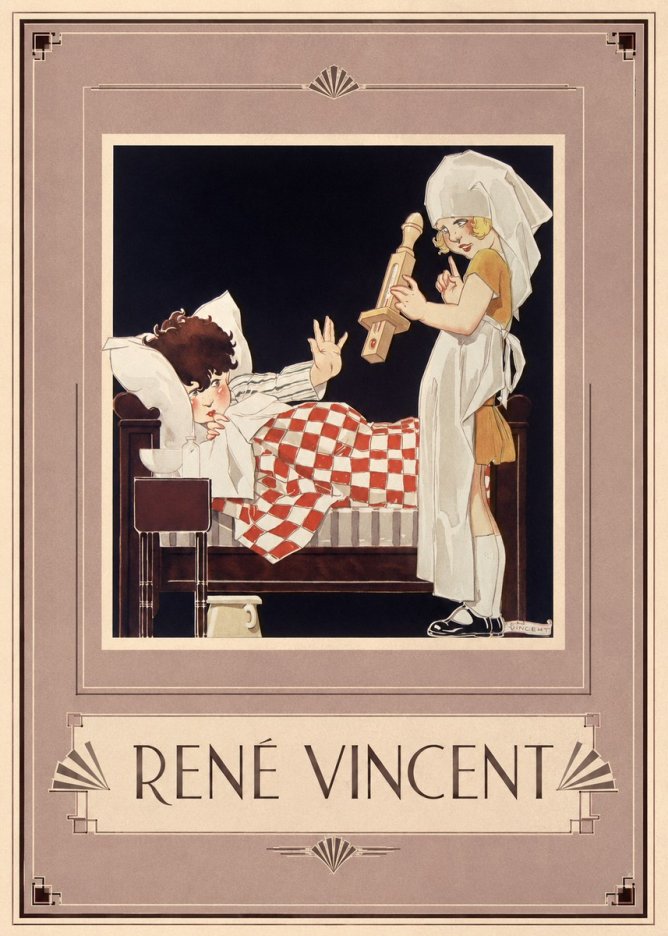 René Vincent The Little Patient No1 - Poszter