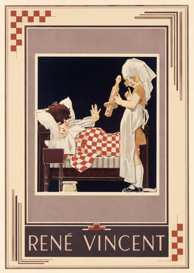 René Vincent The Little Patient No2 - Poszter