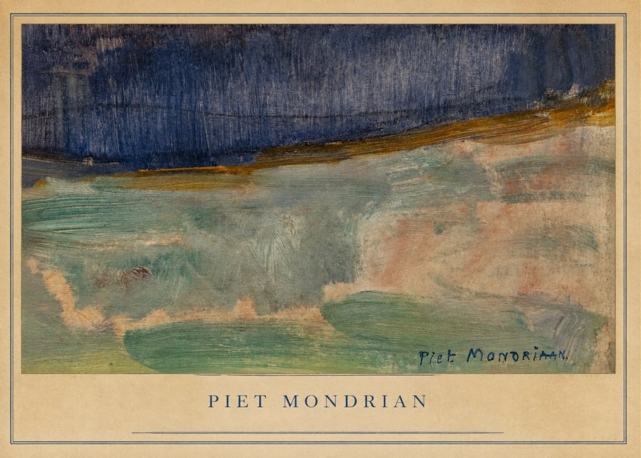 Piet Mondrian Piet Mondrian No2 - Poszter