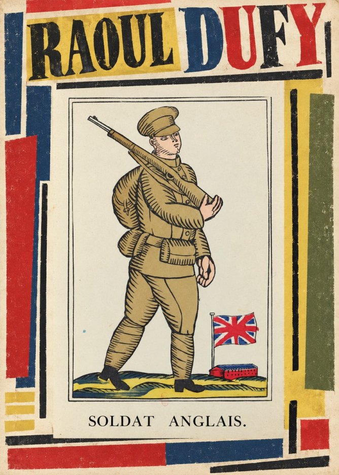 Raoul Dufy Soldat Anglais. No3 - Poszter