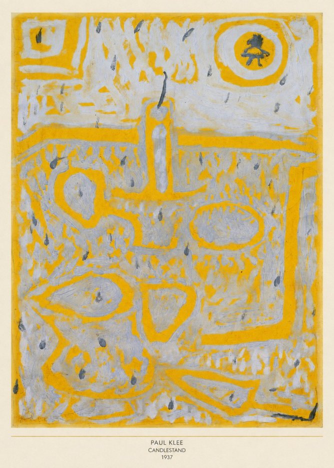 Paul Klee Candlestand No5 - Poszter