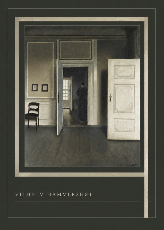 Vilhelm Hammershøi Interior, Strandgade 30 I No3 - Poszter