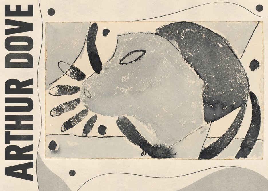 Arthur Dove Head No2 - Poszter