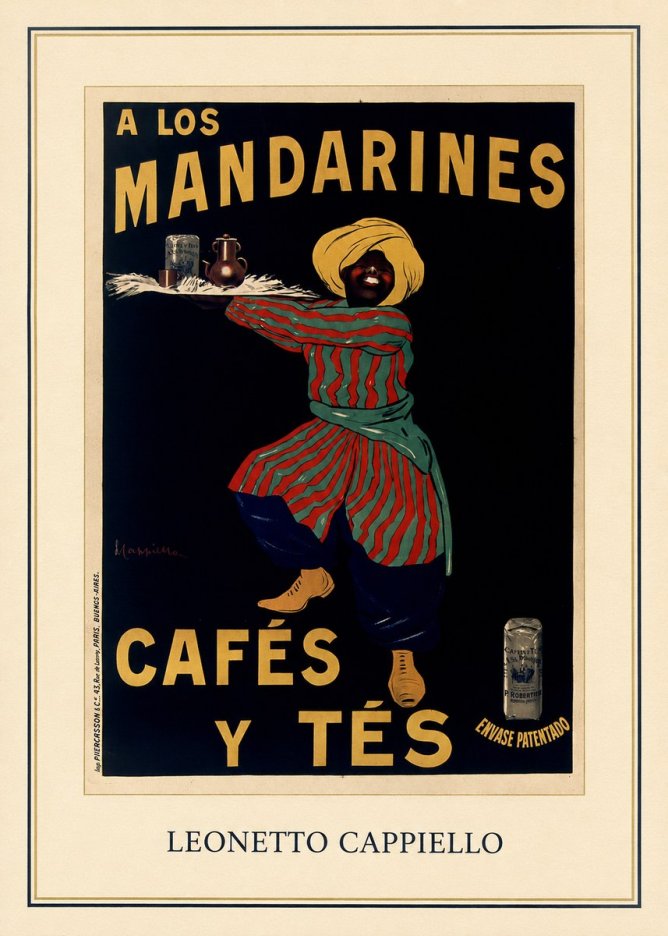 Leonetto Cappiello A Los Mandarines No4 - Poszter