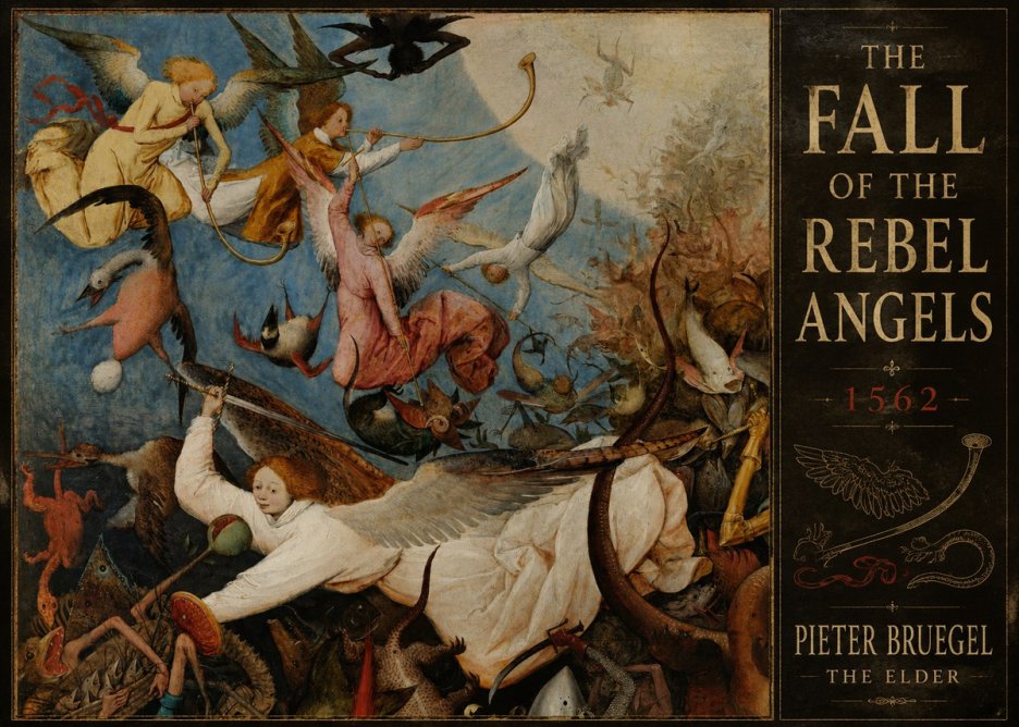 Pieter Bruegel The Fall of the Rebel Angels II No5 - Poszter