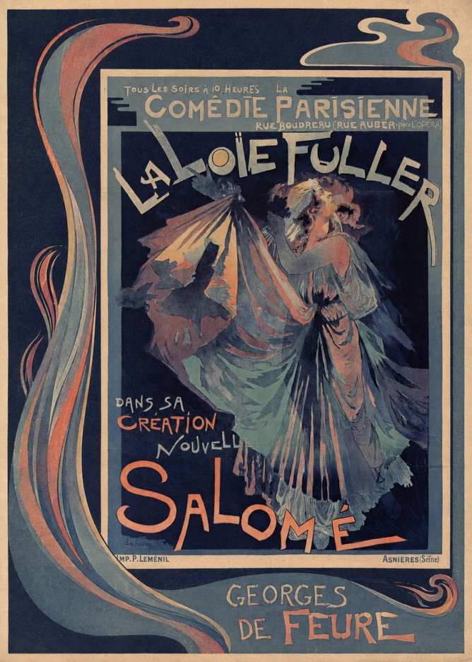 Georges de Feure Salomé II No3 - Poszter