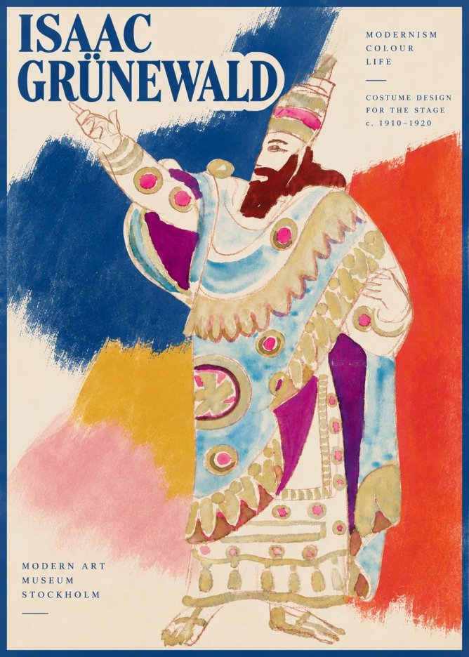 Isaac Grünewald The Theatre Lives No4 - Poszter
